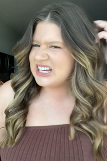 Plus size model seatbelt flight airline