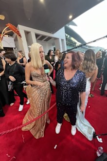 Shelly Horton at the Logies