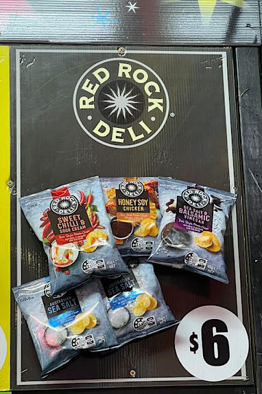 Red Rock Deli: $6