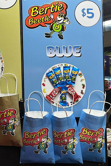 Bertie Beetle Blue: $5