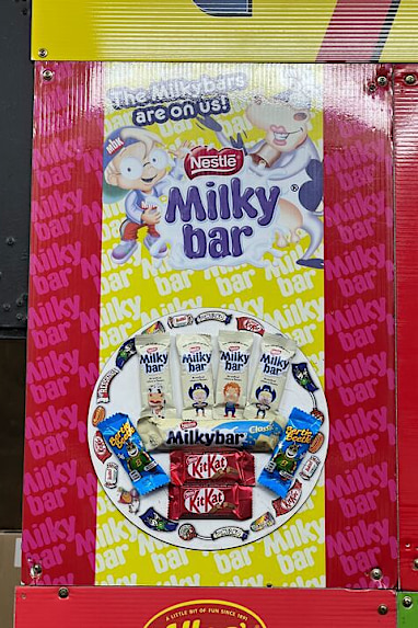 Milky Bar: $7