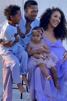 Nick Cannon and Brittany Bell