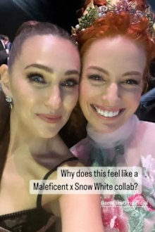 Zoe Foster-Blake and Emma Watkins