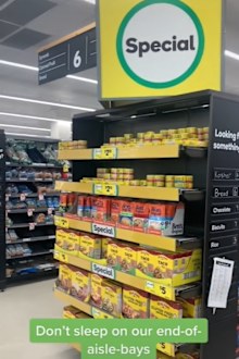 Woolies sales pricing system