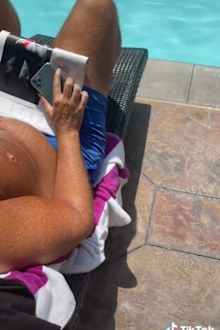 The man initially denied having taken photos of the women.