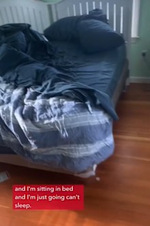 Woman shares miracle way to get to sleep
