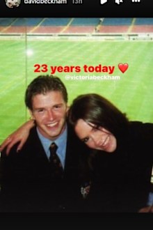 Victoria and David Beckham celebrate 23rd wedding anniversary.