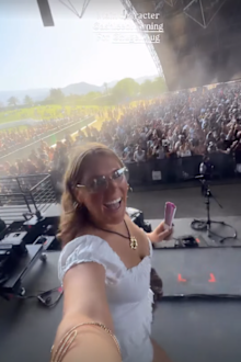 Brooke Warne Coachella 2026 day 4