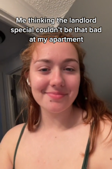 shocked renter