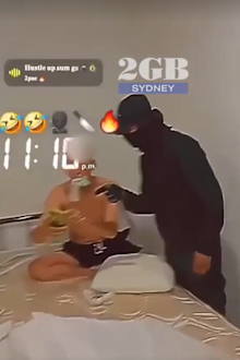 Terrifying video has emerged, of an armed break in at a motel in western NSW.