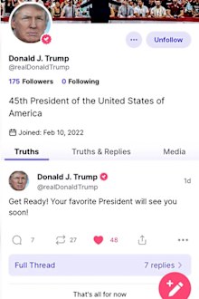 Truth Social has been beset with problems and lack of engagement since its launch last month.
