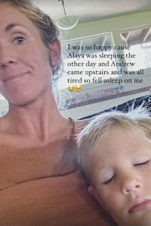 Bethany Hamilton with late nephew andrew