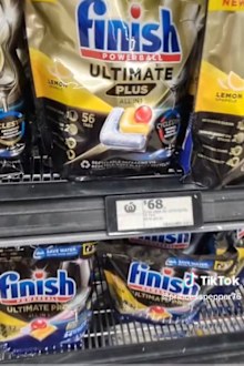 Woolies shopper stunned by dishwashing tablet price
