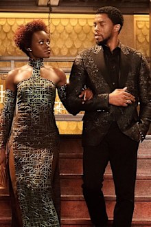 Lupita Nyong'o, Chadwick Boseman, film Black Panther