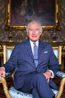 King Charles - LONDON, ENGLAND - APRIL 28: (EDITORIAL USE ONLY. IMAGE MUST NOT BE USED AFTER 00:01 TUESDAY MAY 9, 2023 WITHOUT PRIOR APPROVAL FROM BUCKINGHAM PALACE. NO SALES.