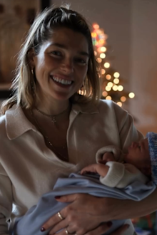 Ashley Hart and baby boy, Priest