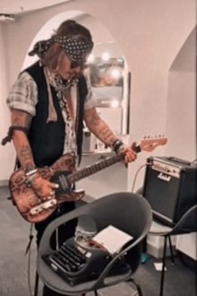 Johnny Depp joins TikTok and shares video montage to thank fans.