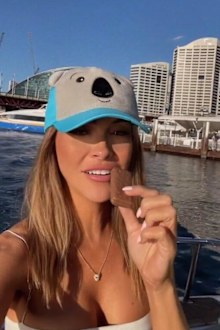 Netflix Selling Sunset star Chrishell Stause vacations in Sydney with Aussie singer G Flip.