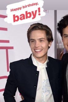 Riverdale star Cole Sprouse, birthday message