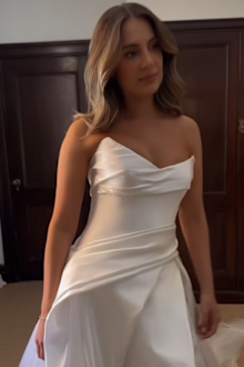 Dale Thomas and Natasha Bongiorno wedding