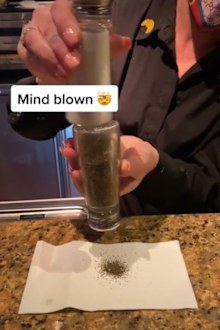 How to use salt and pepper shakers properly