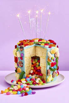 Allen's and AWW Lolltastic Cake from Allen's Party Cake Cookbook