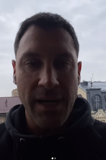US 'Dancing with the Stars' veteran and professional dancer Maksim Chmerkovskiy shared an urgent message live from Kyiv, Ukraine, asking fans to support the country in any way they can.