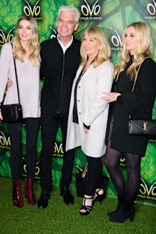 Phillip Schofield Stephanie Lowe Molly Schofield Ruby Schofield