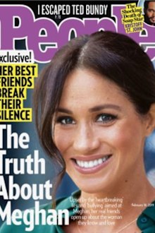 People magazine cover story Feb 2019 Meghan Markle's five friends speak anonymously 