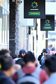 Applying for a job was like banging your head against a brick wall, former Melbourne events manager Mia said.