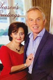 Tony Blair's awkward Christmas card