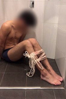 A still from a video used by scammers to force ransom payments from a family in China, over a fake kidnap