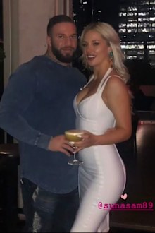 Suleiman 'Sam' Abdulrahim and Jessika Power from Married At First Sight