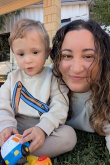 Perth mum Shantelle and son Bowie