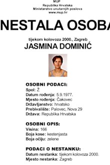 The missing poster.