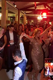Jules and Cam's engagement party