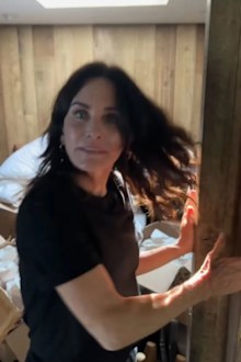 Courteney Cox secret closet