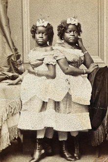 Millie and Christine McKoy in 1871.