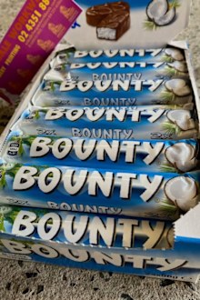 box of bounty bars