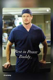 Kevin McKidd, who also starred in Grey's Anatomy alongside Dane, shares his tribute to his friend.