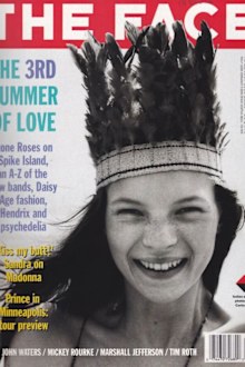 The Face magazine cover Kate Moss 1990