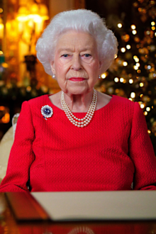 Queen Elizabeth II's Christmas Day message last year.