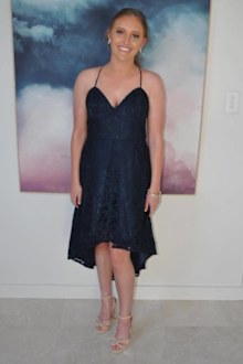 Pictures on social media show Lilie preparing and celebrating her year 10 formal.