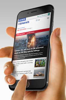 The new 9news.com.au homepage.