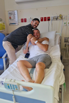 MAFS Ryan Donnelly visits Tony M in hospital after heart attack