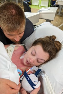Sam heart mum pregnancy and birth