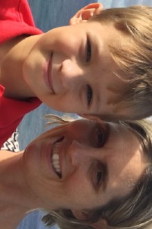 Brodie and Nixon cancer with mum