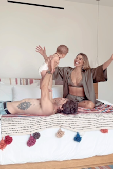 Hart married her partner, Marco Utah in an intimate wedding ceremony on January 8.