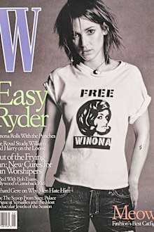 W Magazine: Winona Ryder