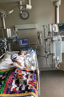 Joe, 7, stroke survivor
